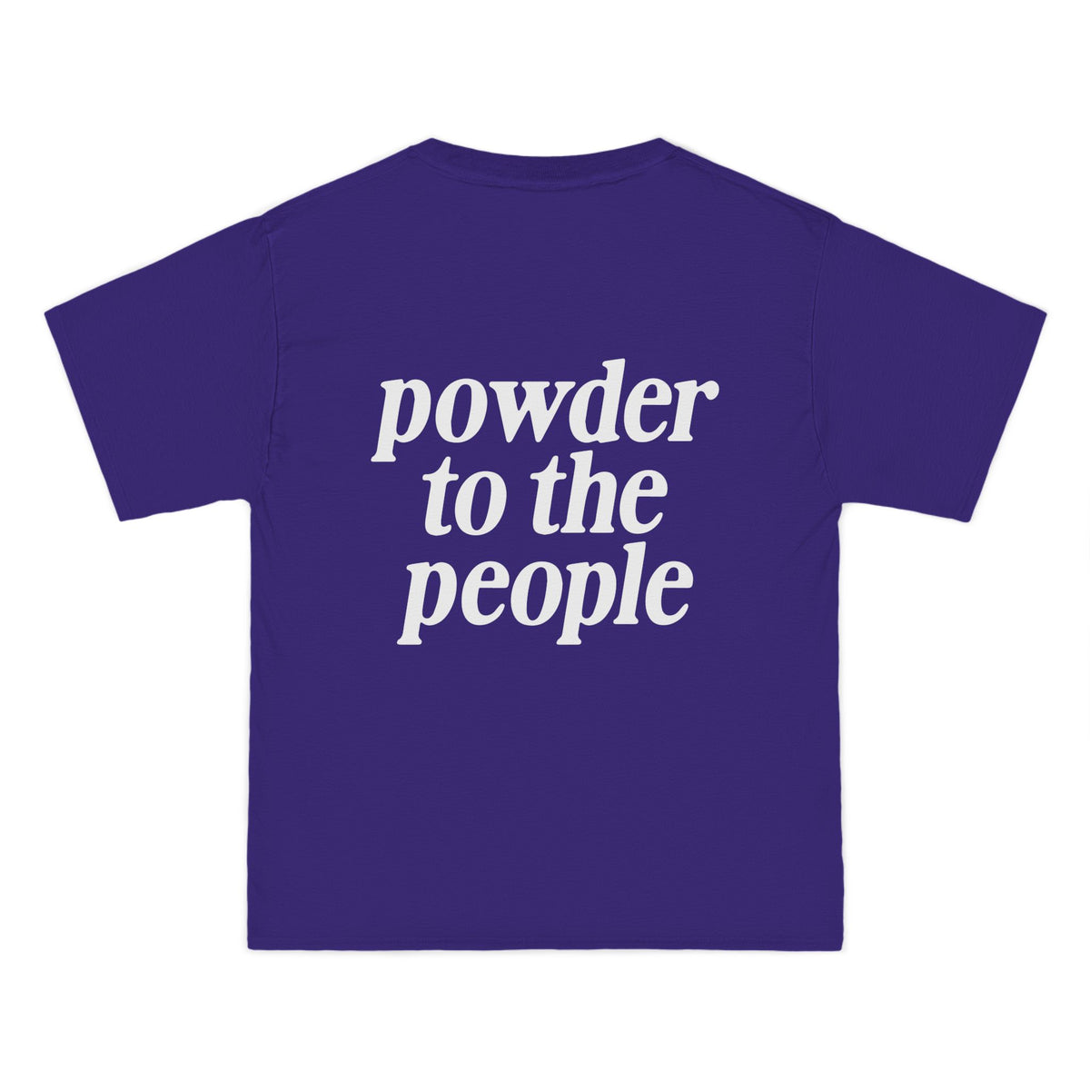Pray for Snow Powder to the People Boxy Tee