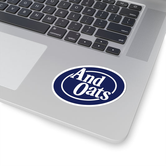 And Oats Retro Sticker