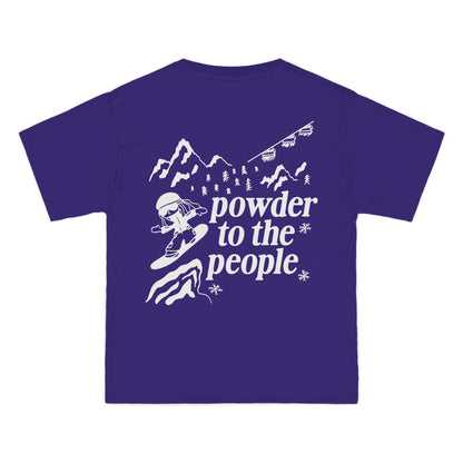 Powder to the People Tee