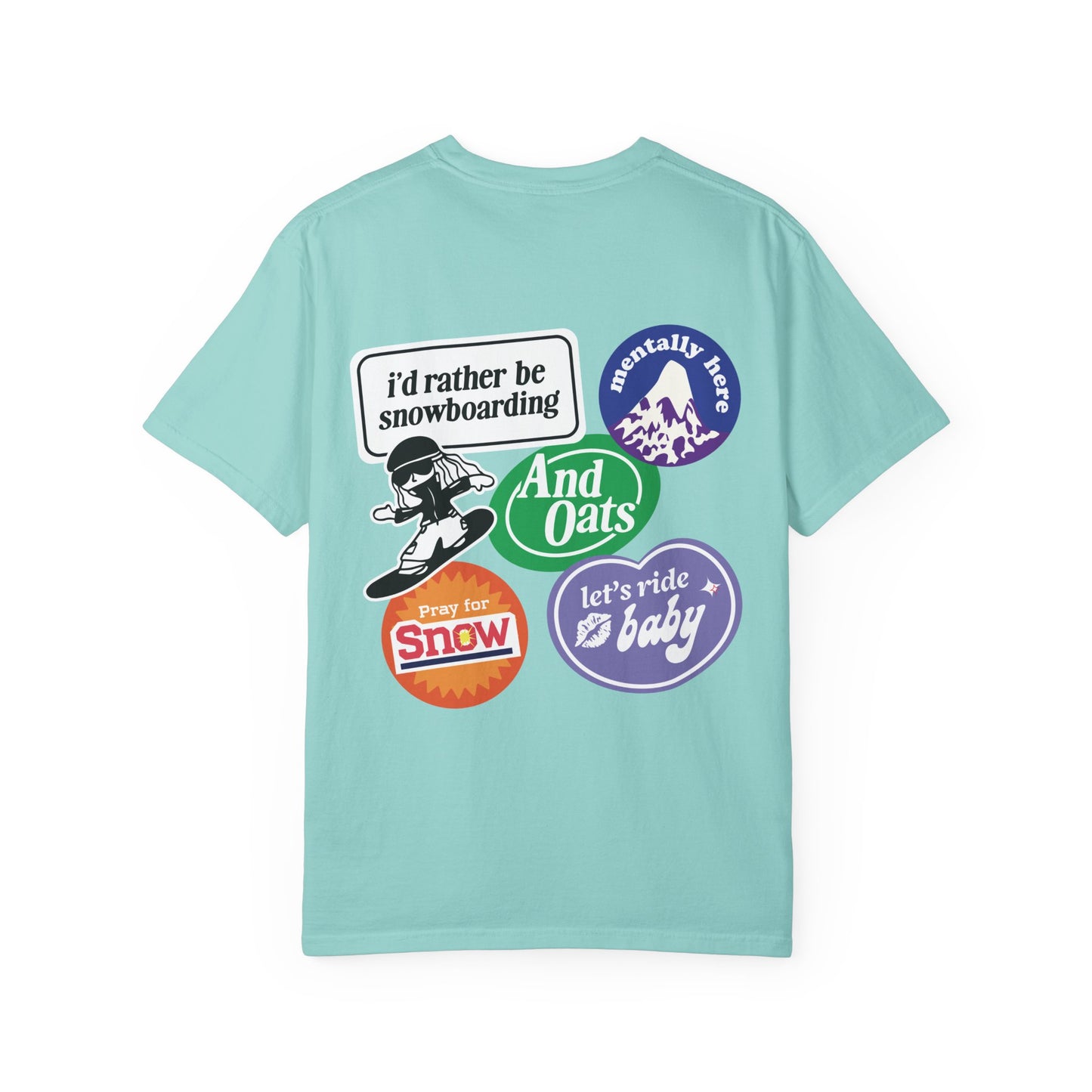 I'd Rather Be Snowboarding Tee