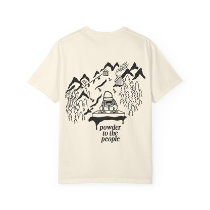 Snowboard Girl Powder to the People Tee