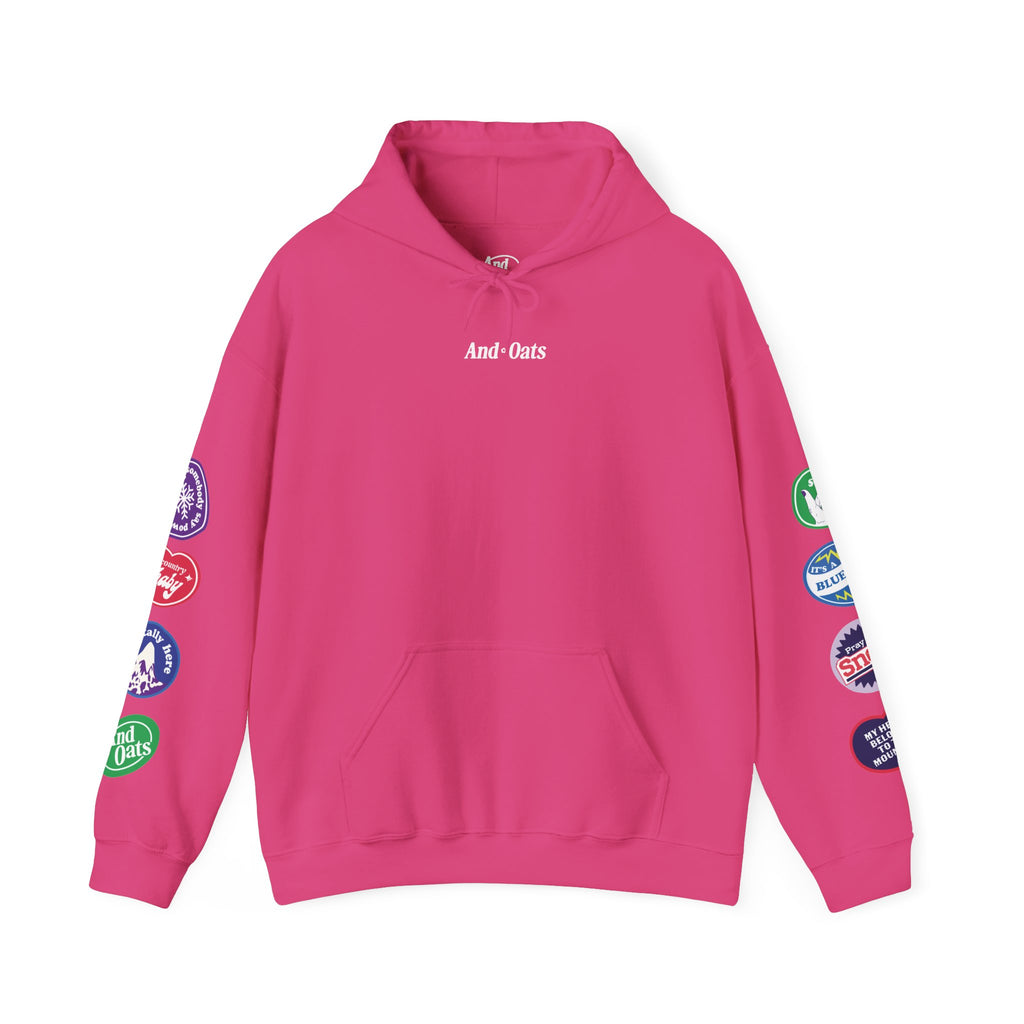 Ski Baby Powder to the People Hoodie