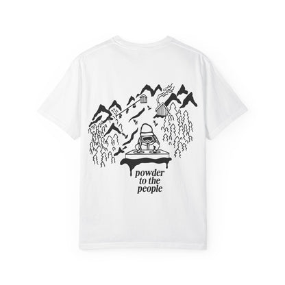 Snowboard Girl Powder to the People Tee