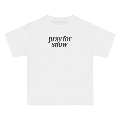 Pray for Snow Powder to the People Boxy Tee
