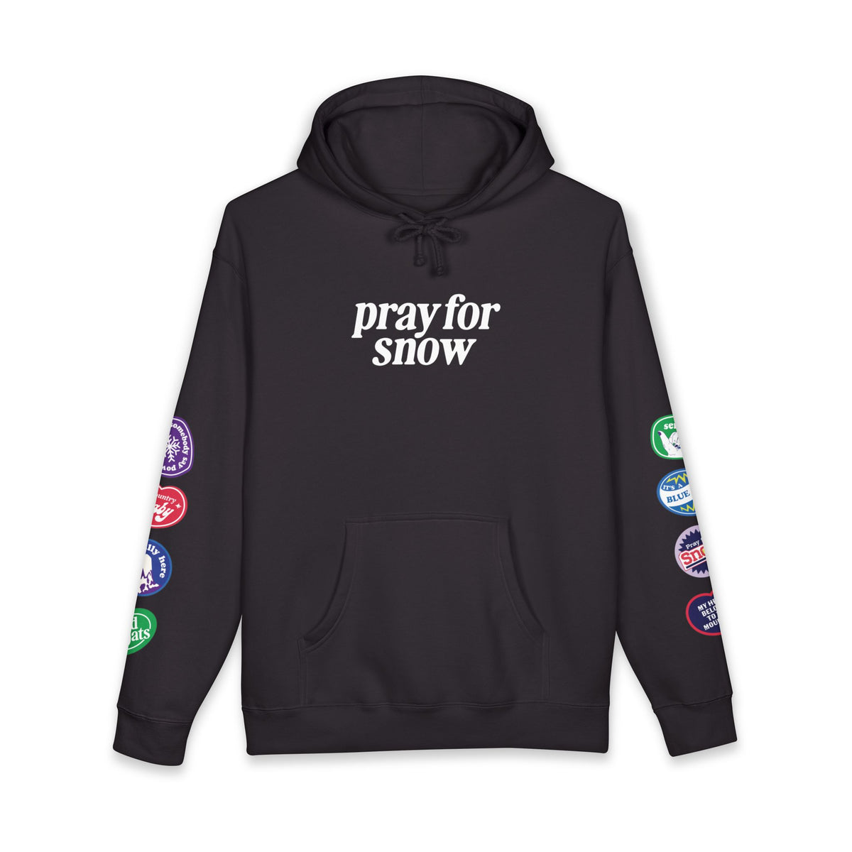 Ski Baby Heavyweight Fleece-Lined Hoodie
