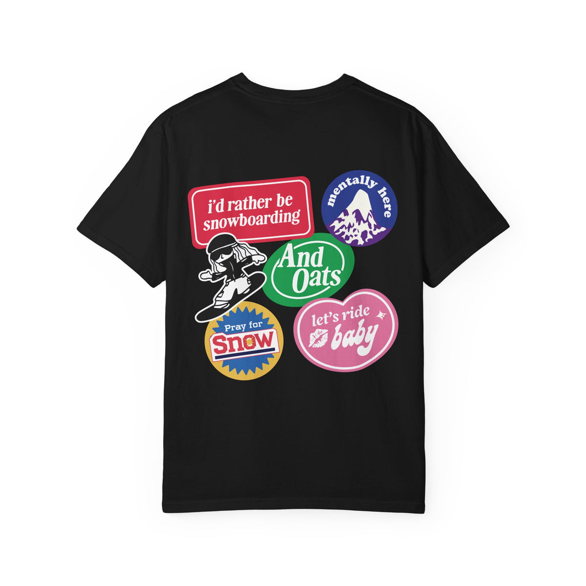 I'd Rather Be Snowboarding Tee