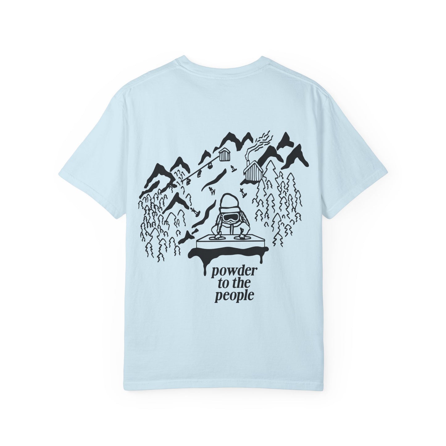 Snowboard Girl Powder to the People Tee