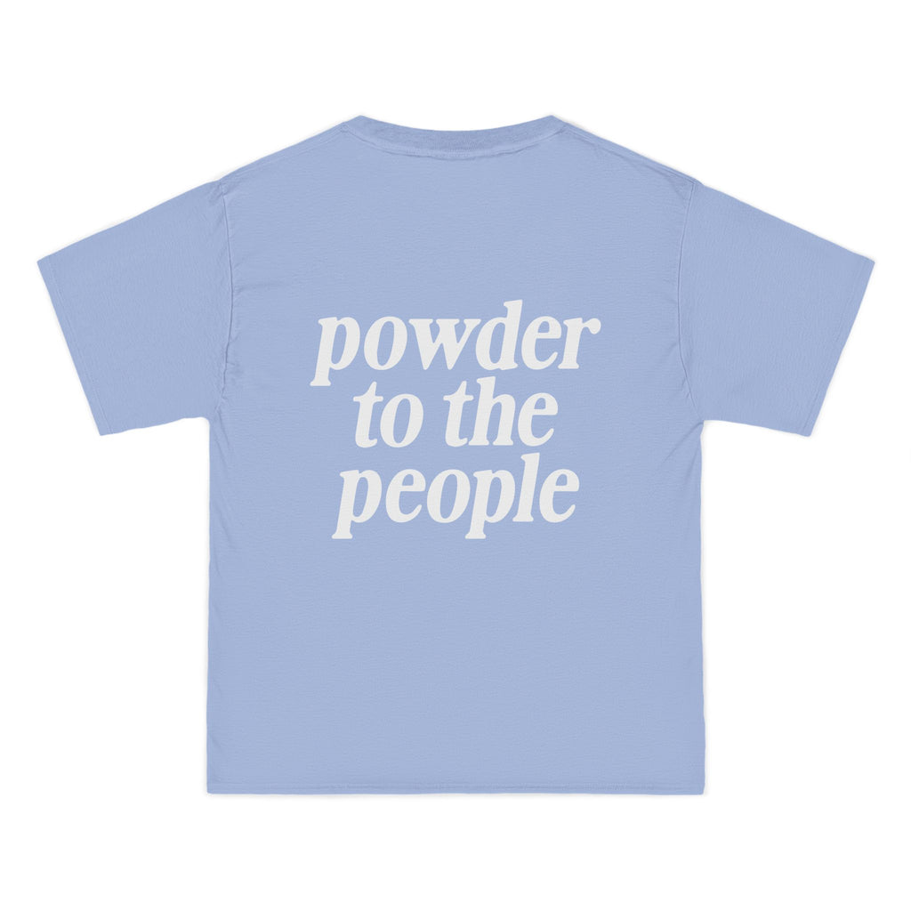 Pray for Snow Powder to the People Boxy Tee