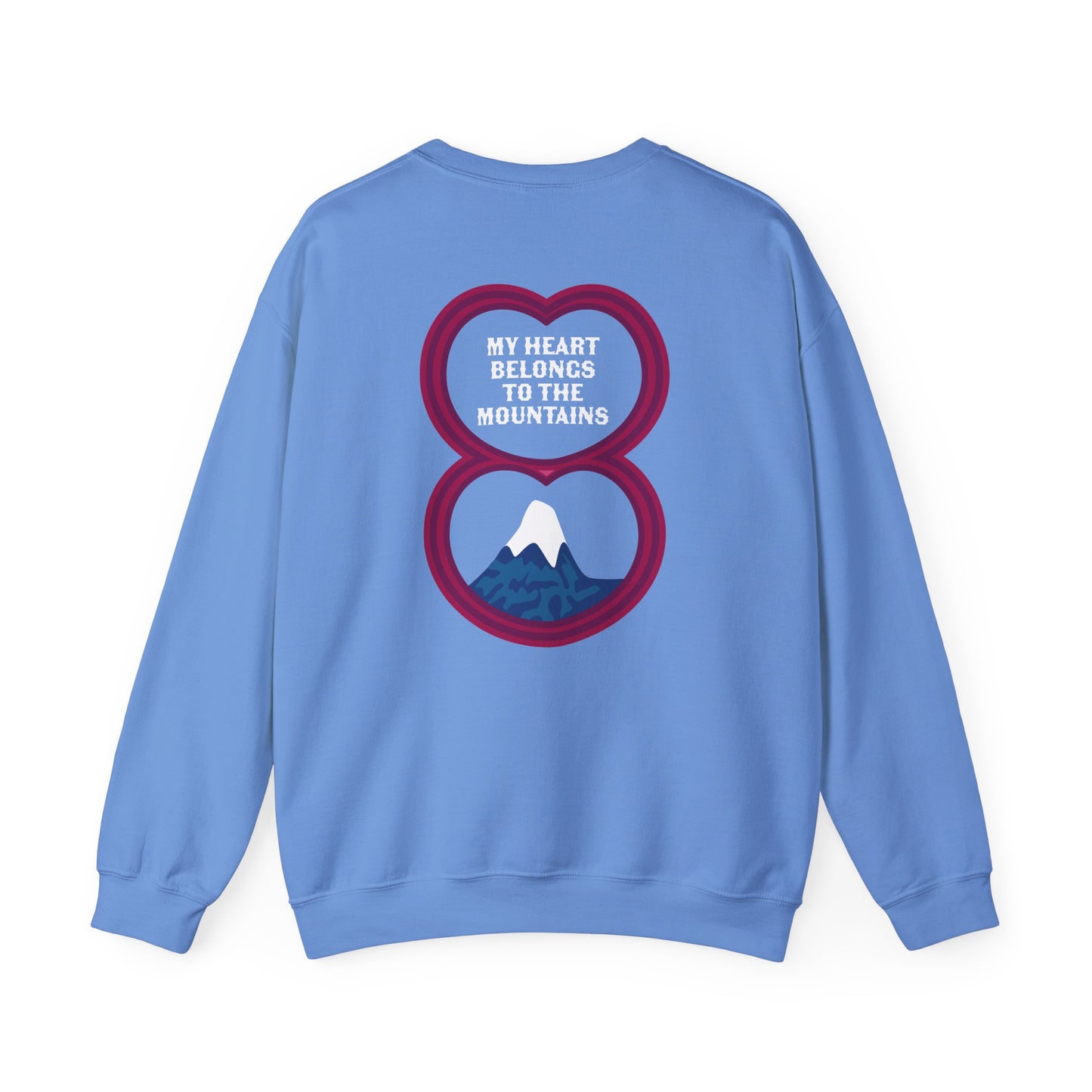 My Heart Belongs to the Mountains Crewneck
