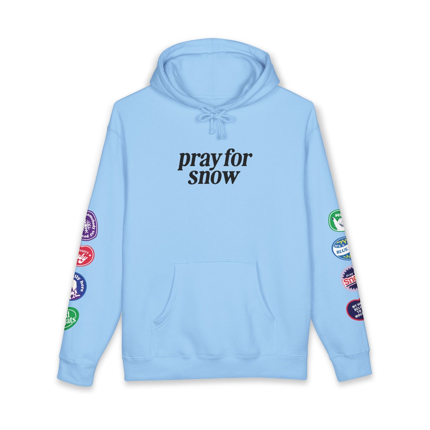 Ski Baby Heavyweight Fleece-Lined Hoodie