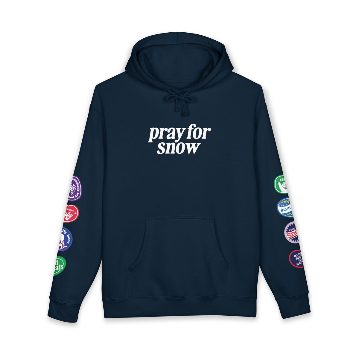 Ski Baby Heavyweight Fleece-Lined Hoodie