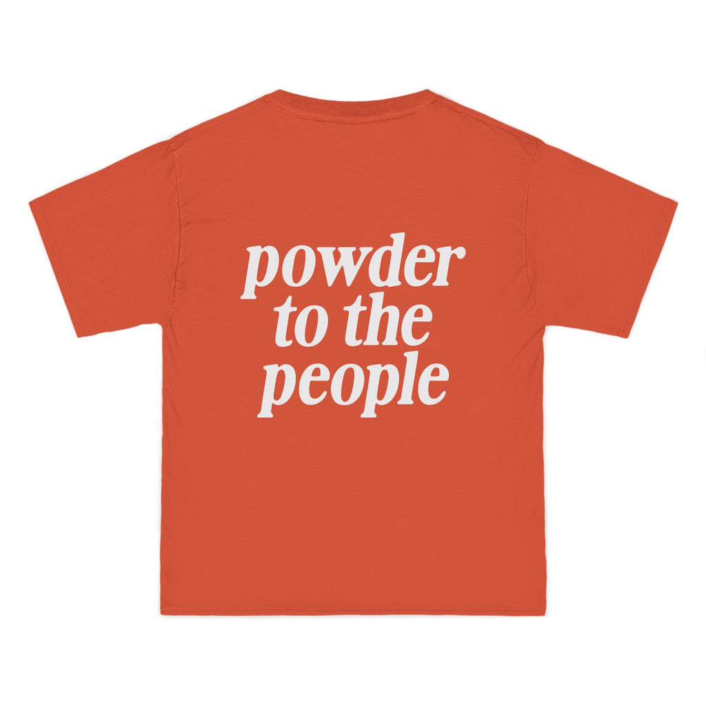Pray for Snow Powder to the People Boxy Tee