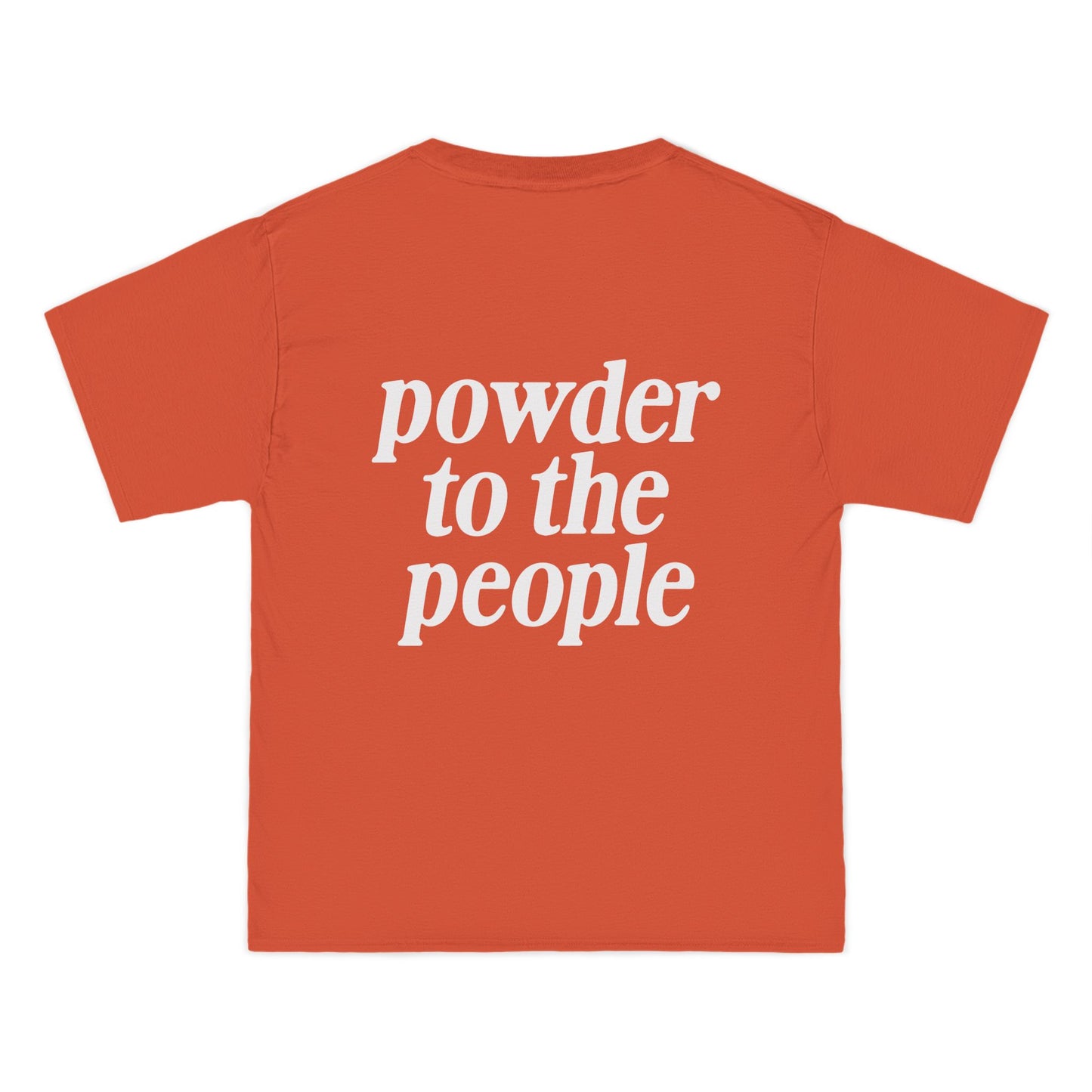 Pray for Snow Powder to the People Boxy Tee