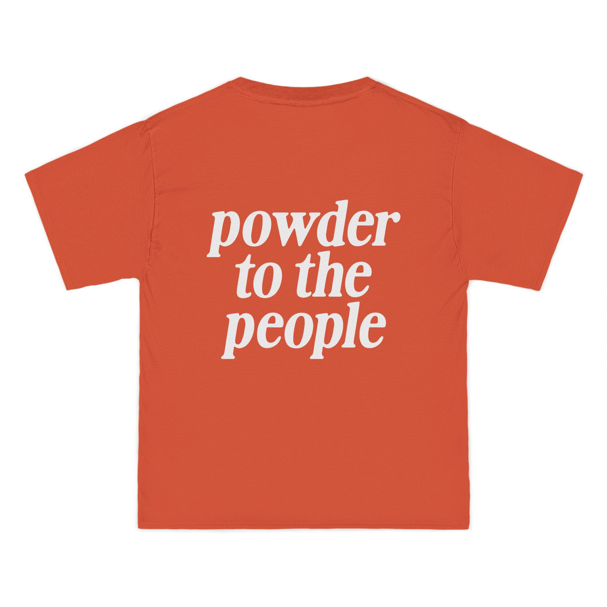 Pray for Snow Powder to the People Boxy Tee