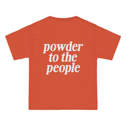 Pray for Snow Powder to the People Boxy Tee
