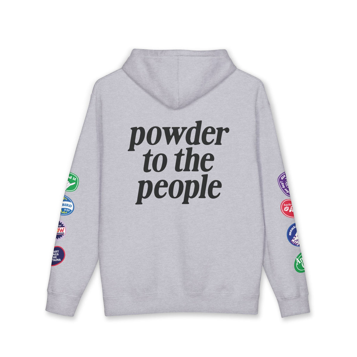 Ski Baby Heavyweight Fleece-Lined Hoodie