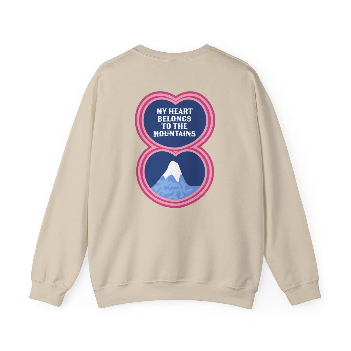 My Heart Belongs to the Mountains Crewneck