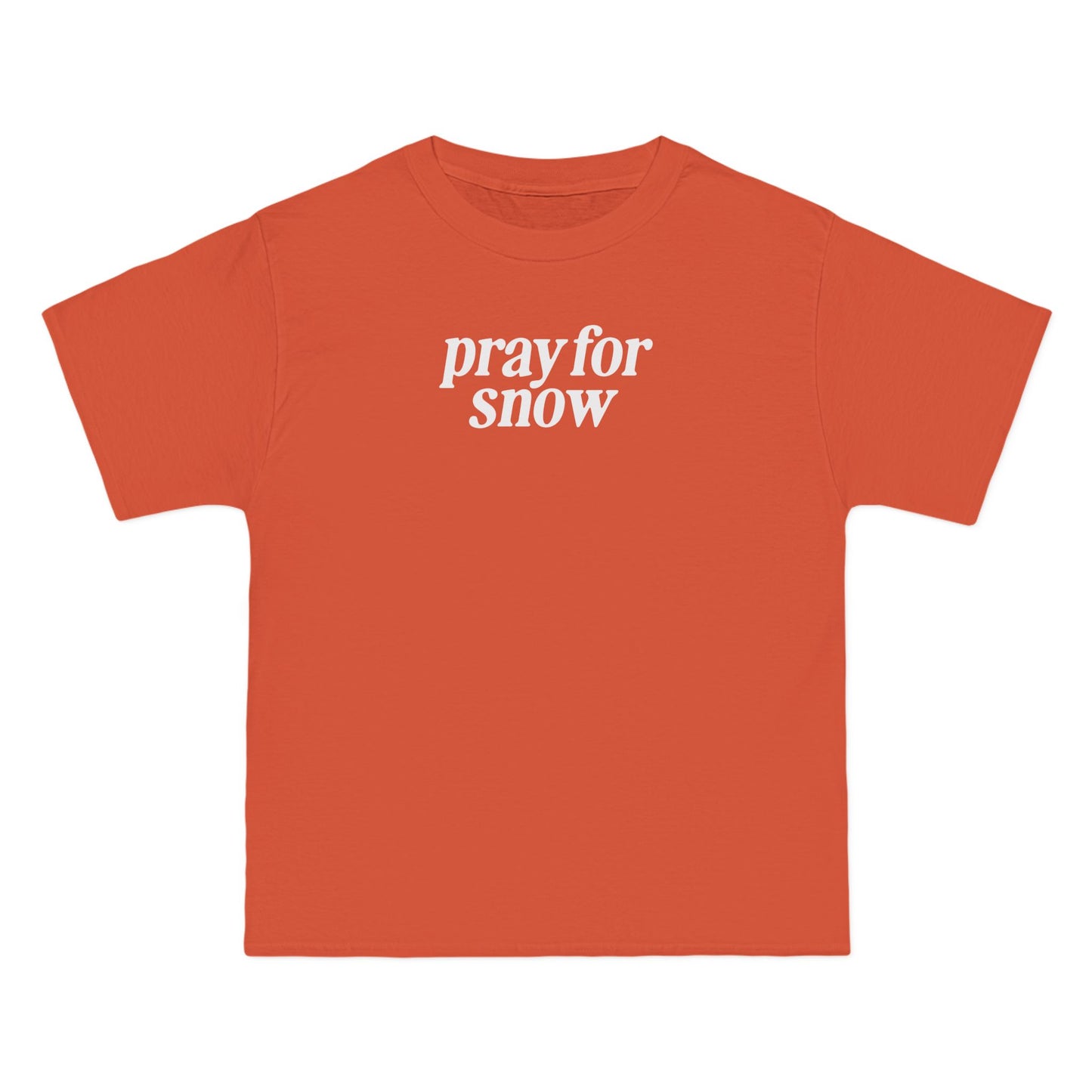 Pray for Snow Powder to the People Boxy Tee