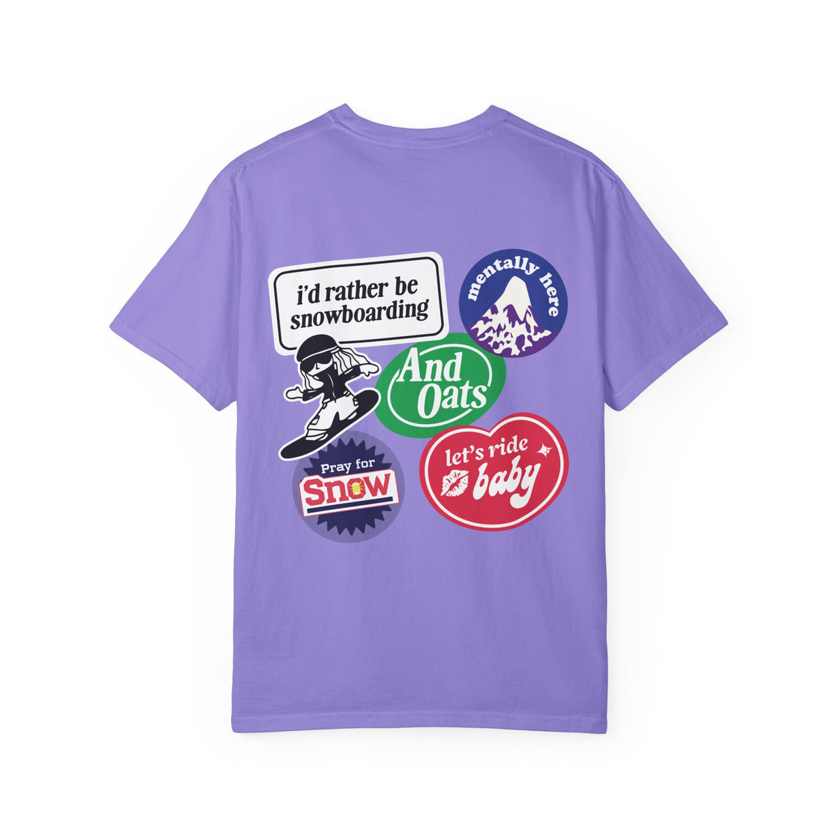 I'd Rather Be Snowboarding Tee