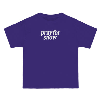 Pray for Snow Powder to the People Boxy Tee