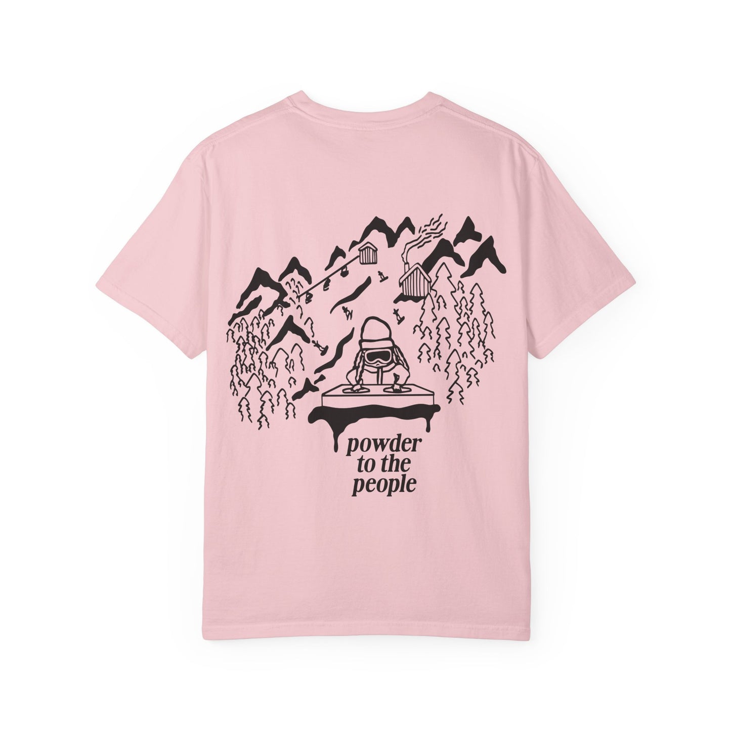 Snowboard Girl Powder to the People Tee