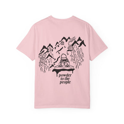 Snowboard Girl Powder to the People Tee