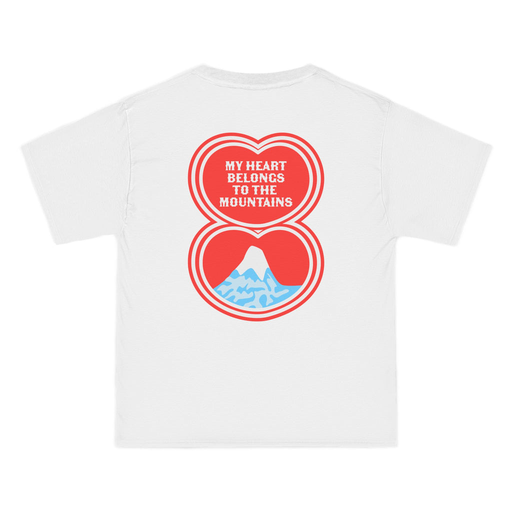 My Heart Belongs to the Mountains Boxy Tee