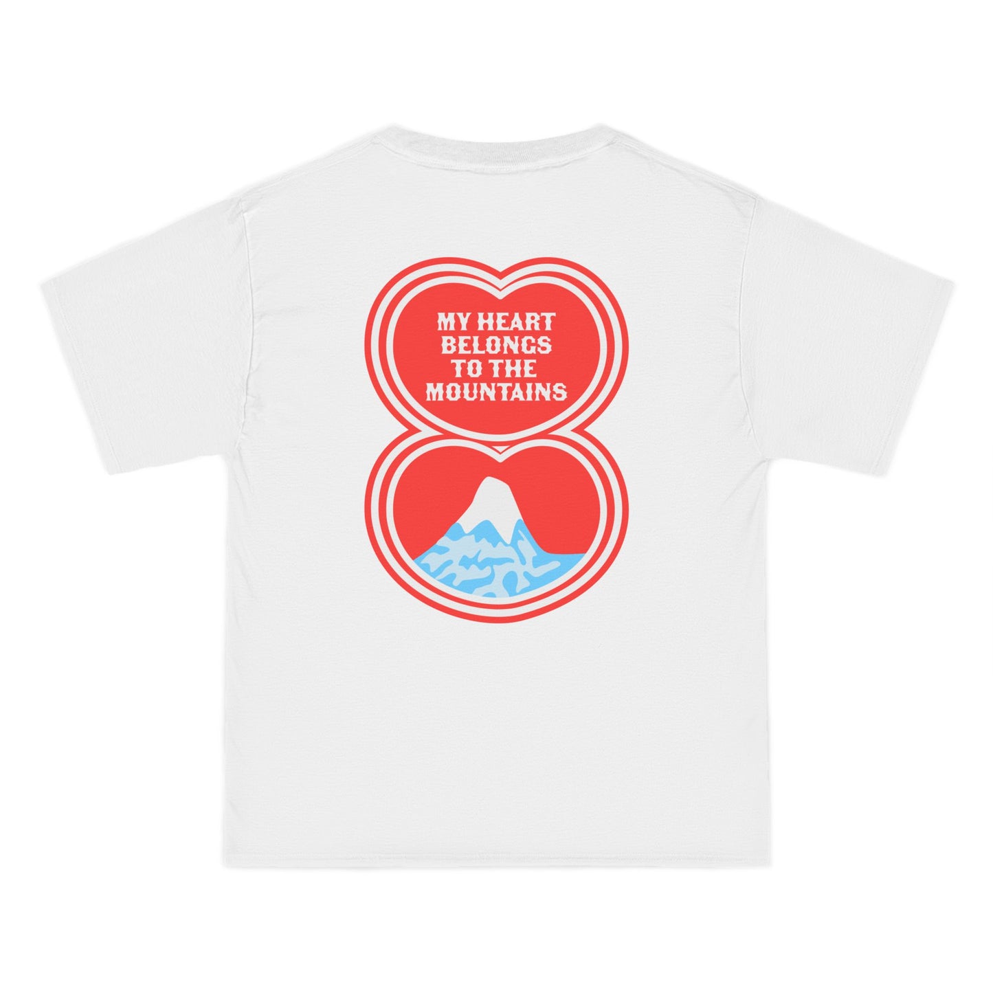 My Heart Belongs to the Mountains Boxy Tee