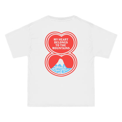 My Heart Belongs to the Mountains Boxy Tee