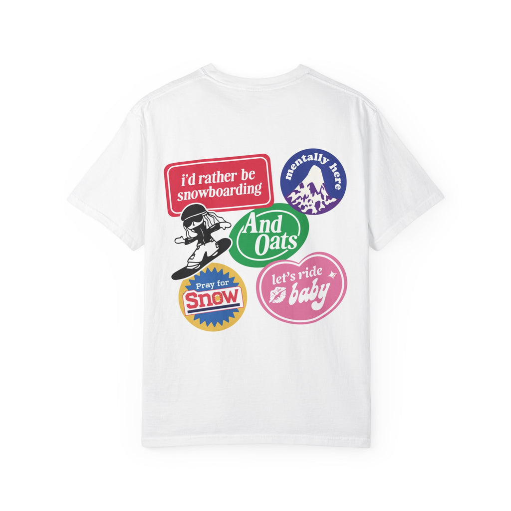 I'd Rather Be Snowboarding Tee