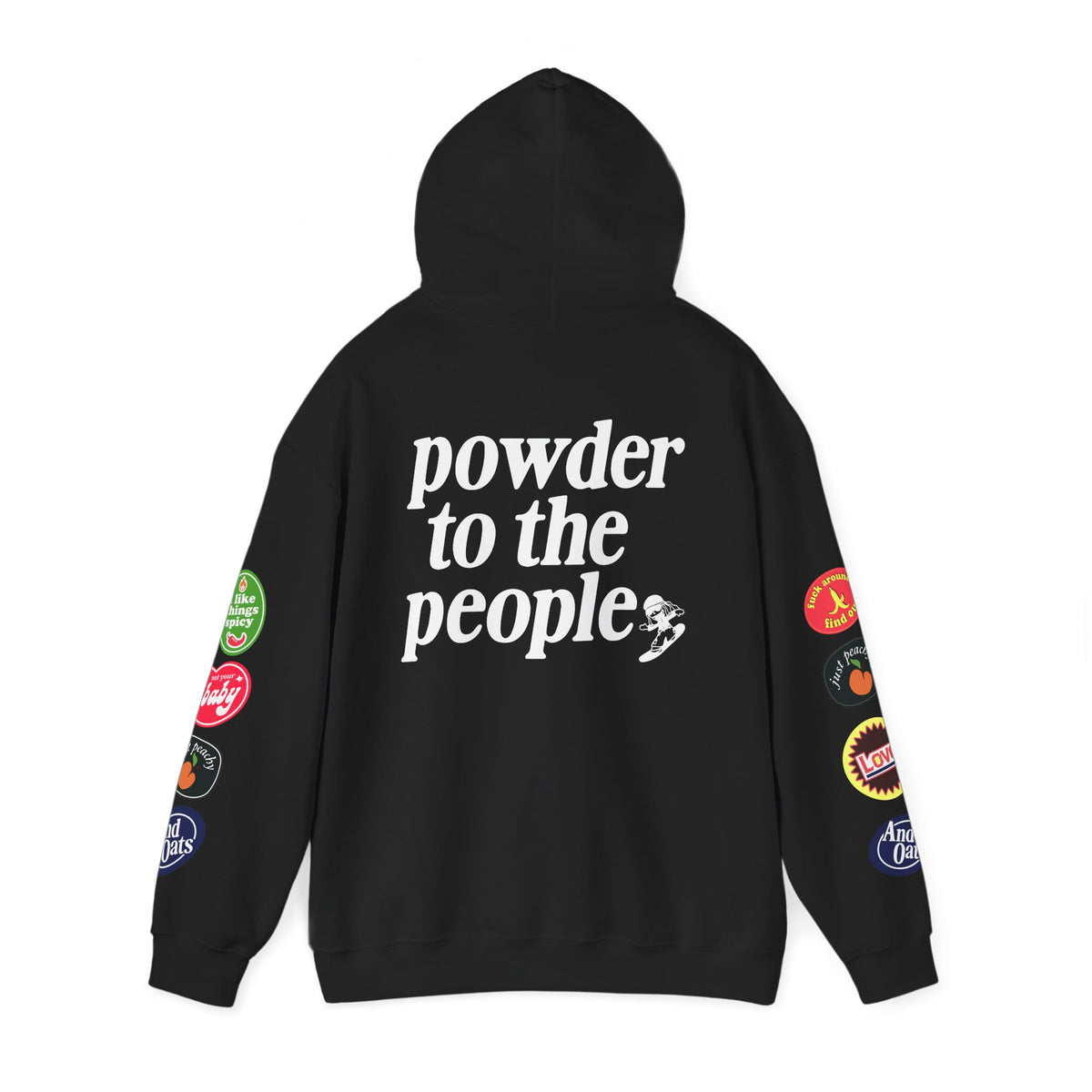 Ski Baby Powder to the People Hoodie