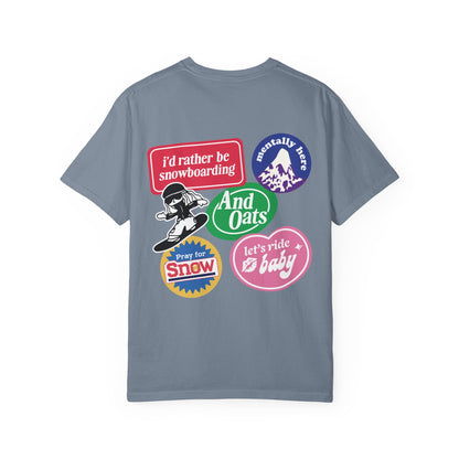 I'd Rather Be Snowboarding Tee