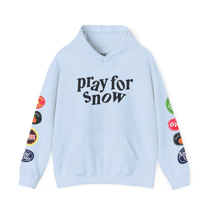 Pray for Snow / Powder to the People Hoodie