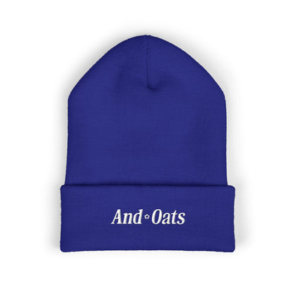 And Oats Flowers Beanie