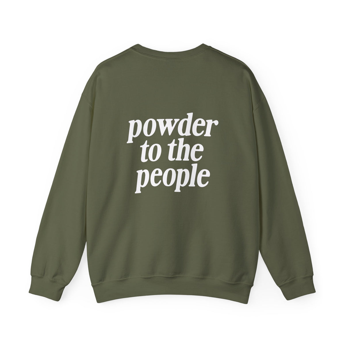 Powder to the People Crewneck