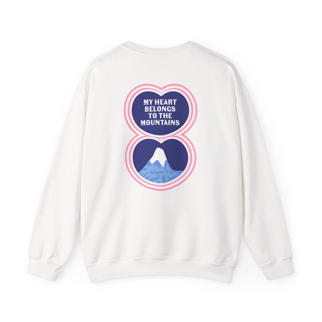 My Heart Belongs to the Mountains Crewneck