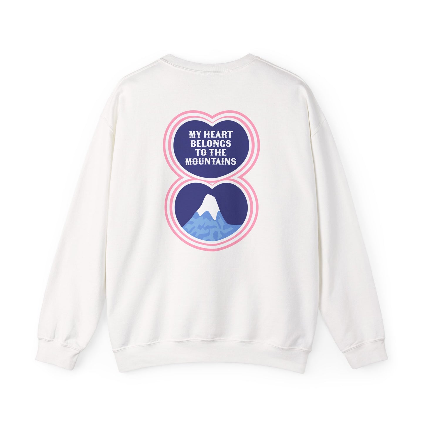My Heart Belongs to the Mountains Crewneck