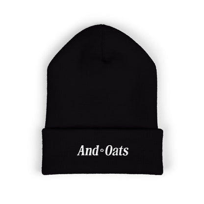 And Oats Flowers Beanie