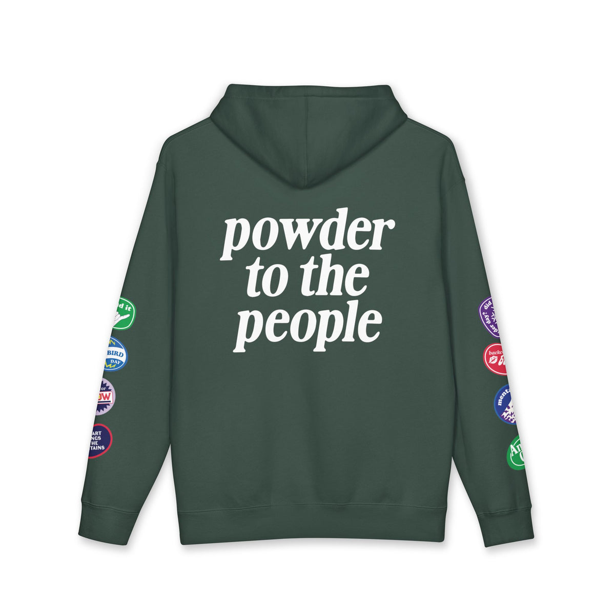 Ski Baby Heavyweight Fleece-Lined Hoodie