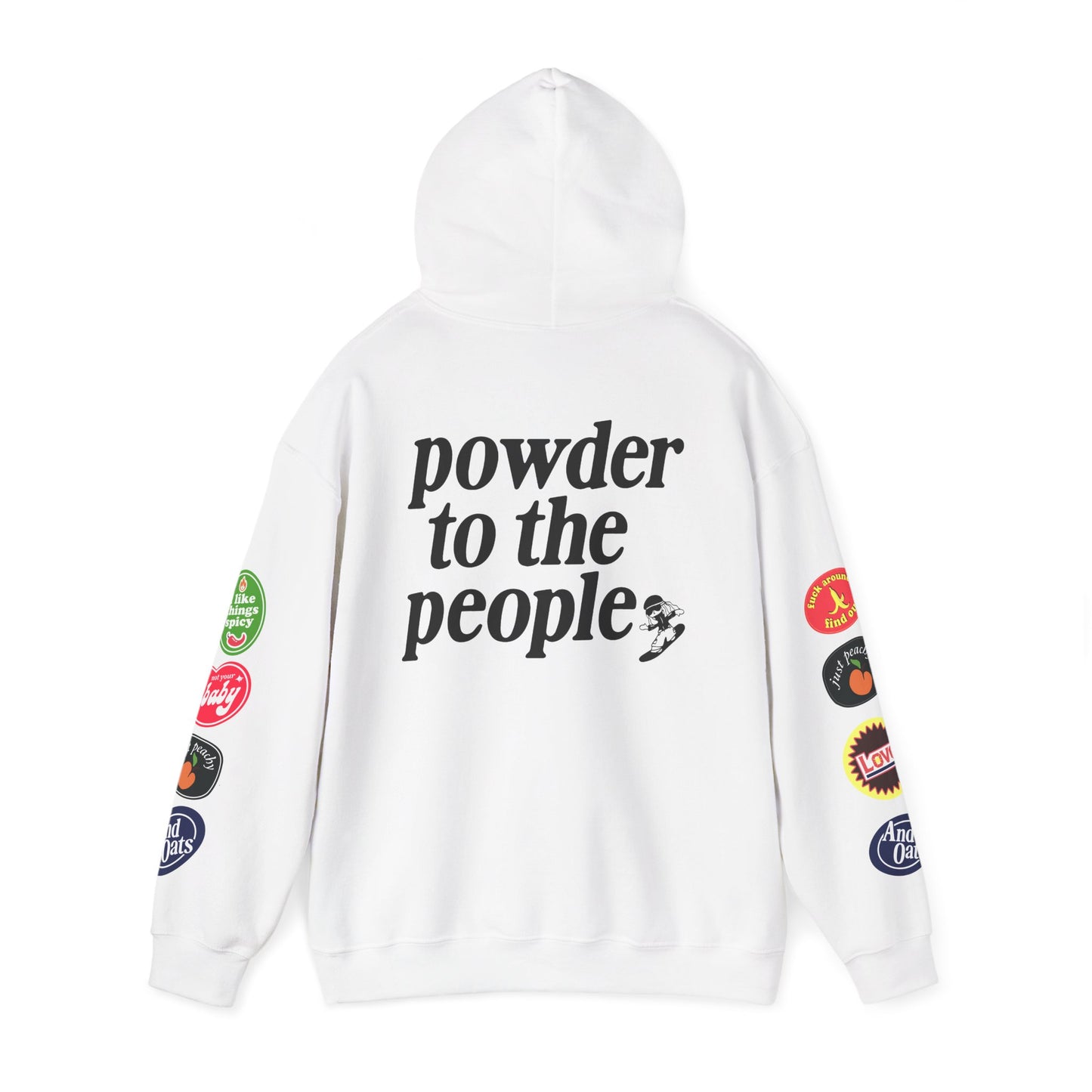 Pray for Snow / Powder to the People Hoodie