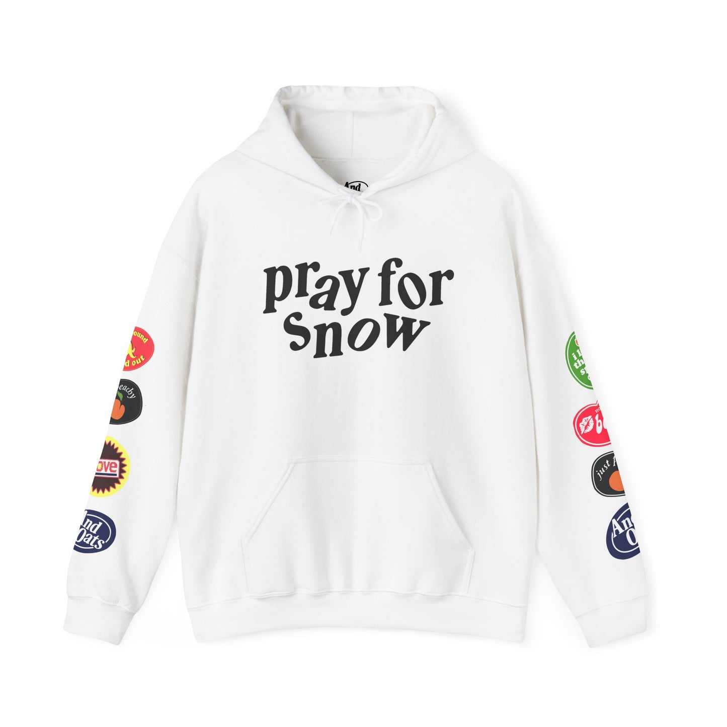 Pray for Snow / Powder to the People Hoodie