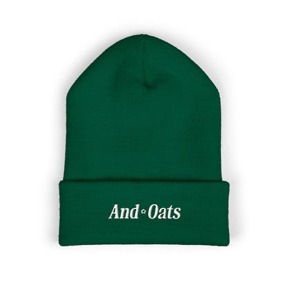 And Oats Flowers Beanie