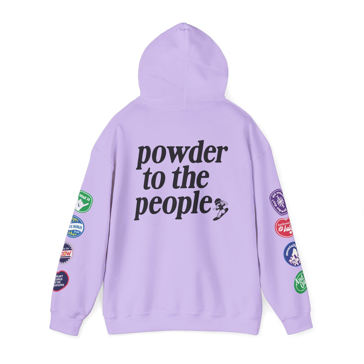 Ski Baby Powder to the People Hoodie
