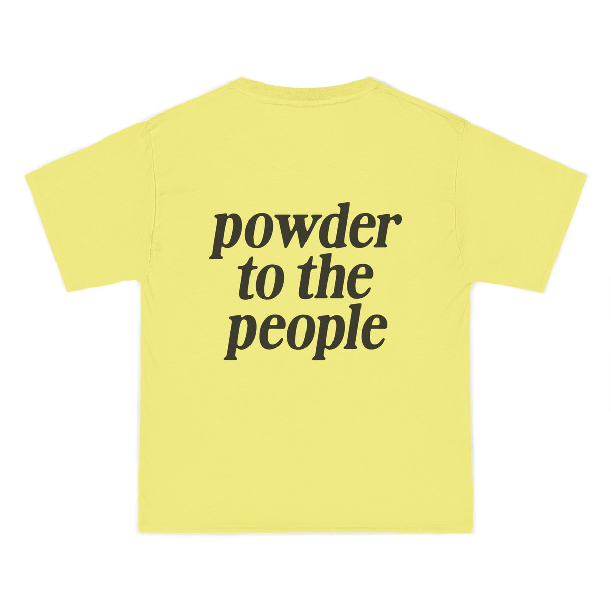 Pray for Snow Powder to the People Boxy Tee