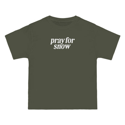 Pray for Snow Powder to the People Boxy Tee