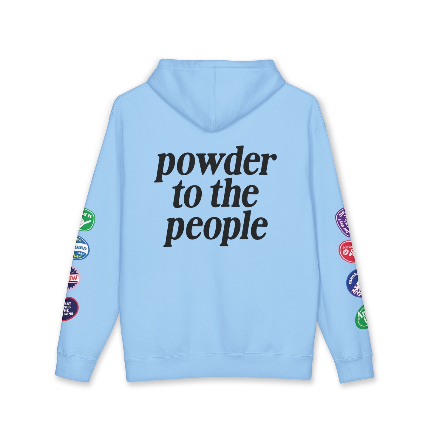 Ski Baby Heavyweight Fleece-Lined Hoodie