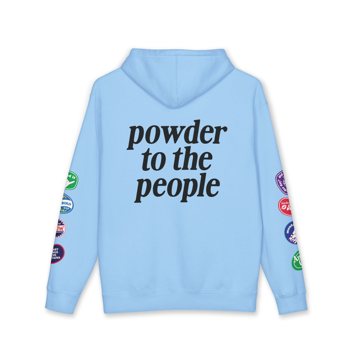 Ski Baby Heavyweight Fleece-Lined Hoodie