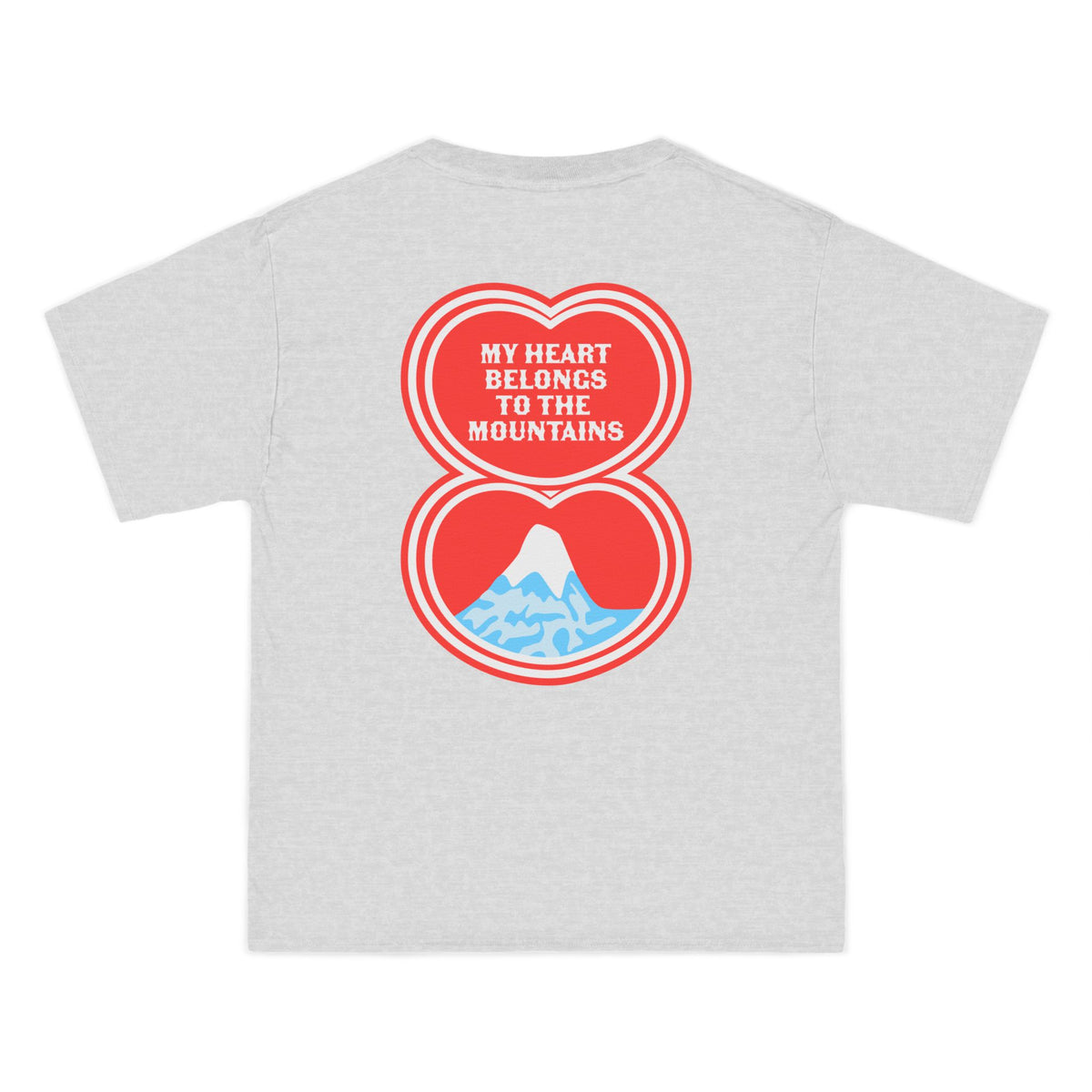 My Heart Belongs to the Mountains Boxy Tee