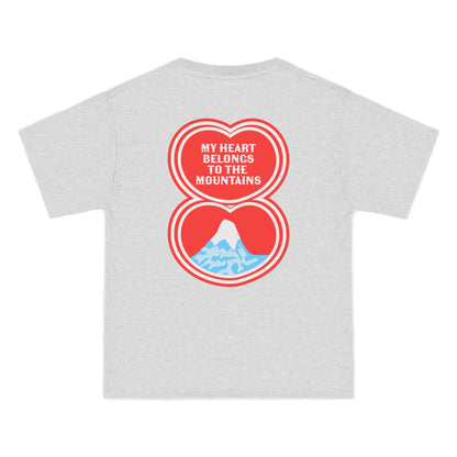 My Heart Belongs to the Mountains Boxy Tee