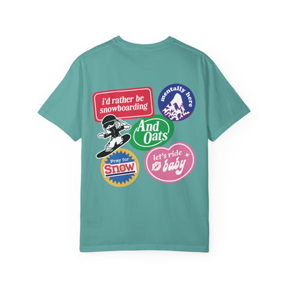 I'd Rather Be Snowboarding Tee